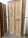 Antique Carved Double Barn Door Rustic Farmhouse Sliding Doors 80x26