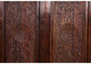 Antique Artistic Barn Door Lotus Carved Sliding Door Double Doors