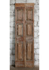 Antique Carved Door 6 Panel Sliding Barn Door Rustic Farmhouse Door 
