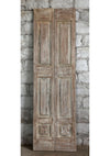 Antique Hand Carved Barn Door Floral Reclaimed Wood Custom Doors 