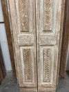 Vintage Whitewashed Wooden Double Door 