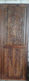 Vintage Heritage Revival Double Doors Hand Carved Barn Doors