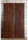 Vintage Brass Cladded Door Unique Carved Sliding Barn Doors