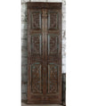 Antique Carved French Doors Floral Hinged or Sliding Barn Doors