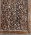 Antique Unique Barn Door Lotus Carved Sliding Barn Door 80x36