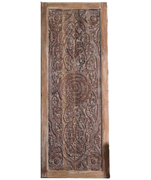  Double Carved Entry Doors Holistic Wellness Lotus Carved Doors 96x36
