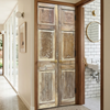 Hand Carved Wood Double Doors 