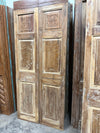 Hand Carved Wood Double Doors 