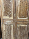 Hand Carved Wood Double Doors 