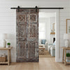 Antique Carved French Door Single Slidng Barn Doors Bedroom Door