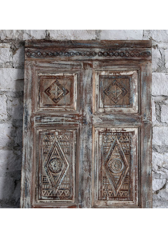 Antique Carved French Door Single Slidng Barn Doors Bedroom Door