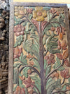 Tree of Life Hand-Carved Barn Door Panel – Rustic Earthy Wood Wall Decor