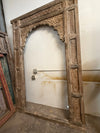 Antique Carved Indian Arch Doorway Frame | Old World Architectural Salvage