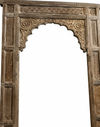 Antique Carved Indian Arch Doorway Frame | Old World Architectural Salvage