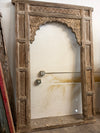 Antique Carved Indian Arch Doorway Frame | Old World Architectural Salvage