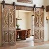 Rustic Spanish Colonial Hacienda Doors | Antique-Style Carved Wooden Doors 80x30