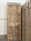 Antique Hand Carved Barn Door Floral Custom Interior Sliding Doors