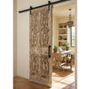 Antique Hand Carved Barn Door Floral Custom Interior Sliding Doors