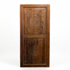 Rustic Modern Carved Entry Doors Reclaimed Wood Double Doors 80x36