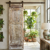 Antique Carved Wooden Entry Doors 
