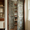 Antique Rustic Carved Door