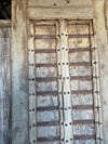 Antique Wooden Rustic Entry Door | Distressed Indian Architecture Door 84x36
