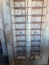Antique Wooden Rustic Entry Door | Distressed Indian Architecture Door 84x36
