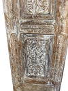 Antique Hand-Carved Wood Indian Door Vintage Architectural Panels 96x27