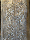 Vintage Carved Barn Door Tree Of Life Natural Wood Rustic Bedroom Door 84x36