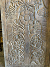 Vintage Carved Barn Door Tree Of Life Natural Wood Rustic Bedroom Door 84x36