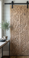 Vintage Carved Barn Door