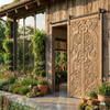 Vintage Carved Barn Door