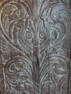 Tree of Life Carved Wood Door Kalpavriksha Sliding Barn Door 84x36