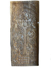 Vintage Carved Barn Door Tree Of Life Natural Wood Rustic Bedroom Door 84x36