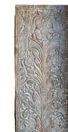 Tree Of Life Barn Door Vintage Carved Door Wellness Wall Panel 84x36