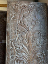Tree Of Life Barn Door Vintage Carved Door Wellness Wall Panel 84x36