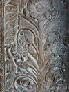 Tree Of Life Barn Door Vintage Carved Door Wellness Wall Panel 84x36