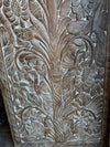 Tree Of Life Barn Door Vintage Carved Door Wellness Wall Panel 84x36