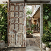 Antique Distressed Wood Door