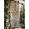 Rustic Modern Carved Wood Door
