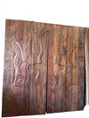 Antique Carved Wood Doors brown Barn Doors 