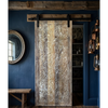 Hand-Carved Tree of Life Wooden Wall Panel Rustic Whitewashed Vintage Barn Door 80