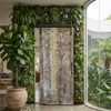 Wooden Wall Panel Sculptural Barn Door 
