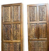 Vintage Artistic Carved Wooden Door – Floral Carved Barn Door 96