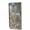 Antique Blue Distressed Wooden Door 
