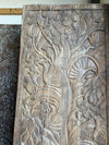 Hand-Carved Wooden Tree of Life Panel 