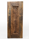 Antique Indian Carved Door Panel – Tree of Life Teak Wood Architectural Door