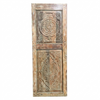 Lotus Mandala Carved Sliding Barn Door