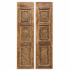 Antique Carved Teak Double Doors