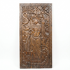 Hand Carved Wooden Wall Panel